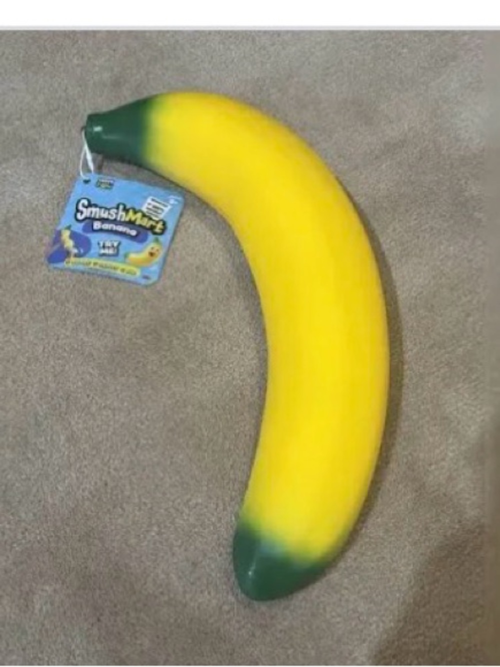 SmashMart Banana Squishy Toy - Yellow